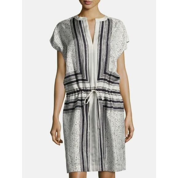 Vince Dresses & Skirts - Vince Scarf Print Popover Silk Dress Medium Casual Stylish Versatile Party